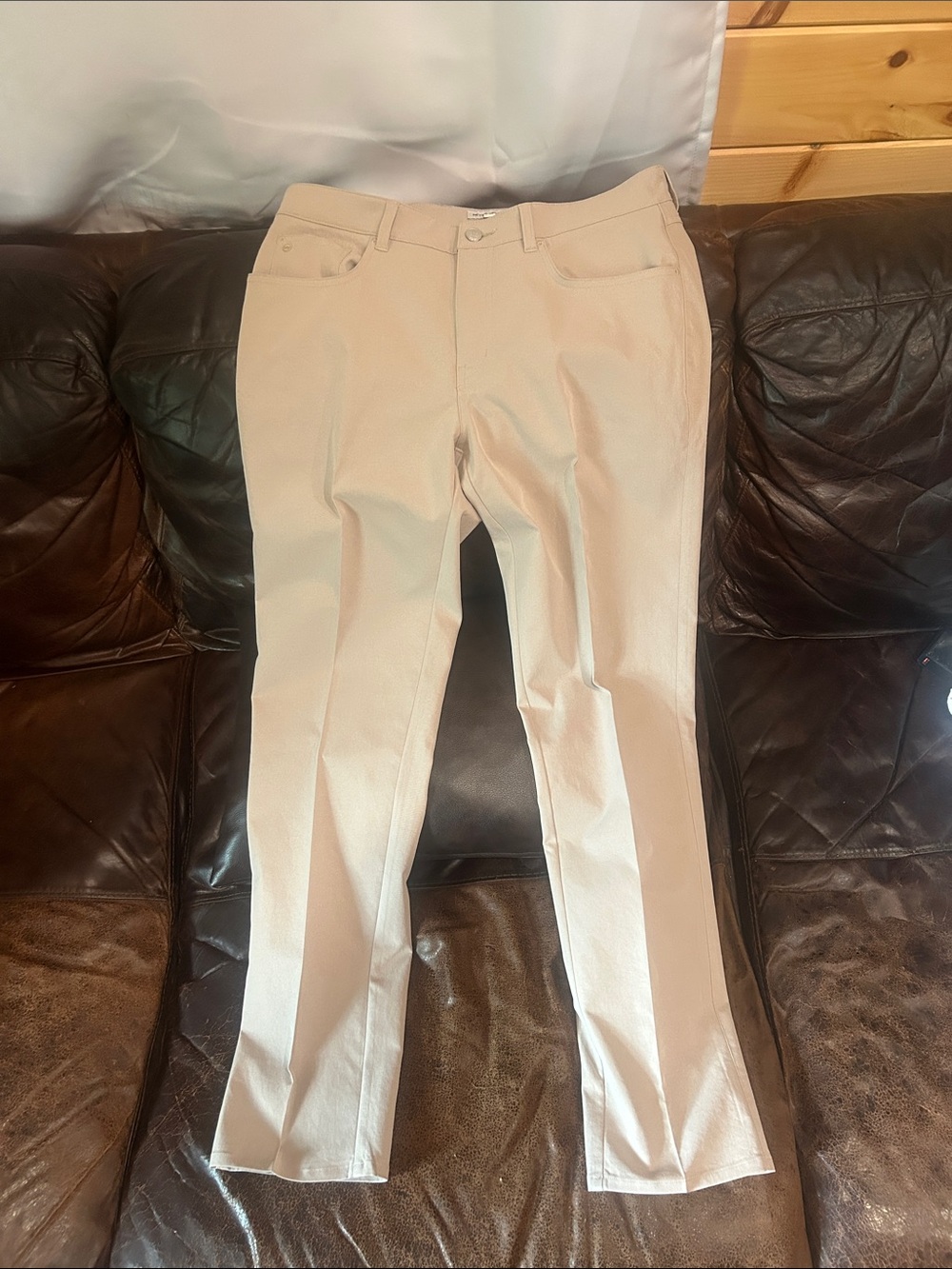 Peter Millar Light Beige Chinos